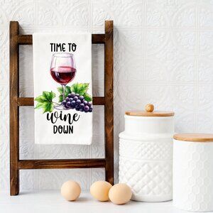 Funny Drink Towel For Home Bar, Cocktail Kitchen Towel, Housewarming Gift